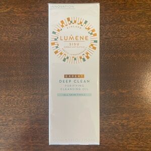 Lumene Sisu Deep Clean Purifying Cleansing Oil - White NEW Sealed